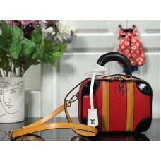 Louis Vuitton Epi Leather Mini Maleta Roja m44582