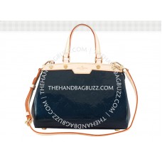 Louis Vuitton Monogram Vernis Brea PM Azul Medianoche