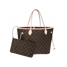 Louis Vuitton Monograma Neverfull Mm Fucsia