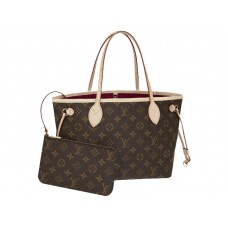 Louis Vuitton Monogram Neverfull Pm Fucsia
